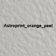Astroprint orange peel